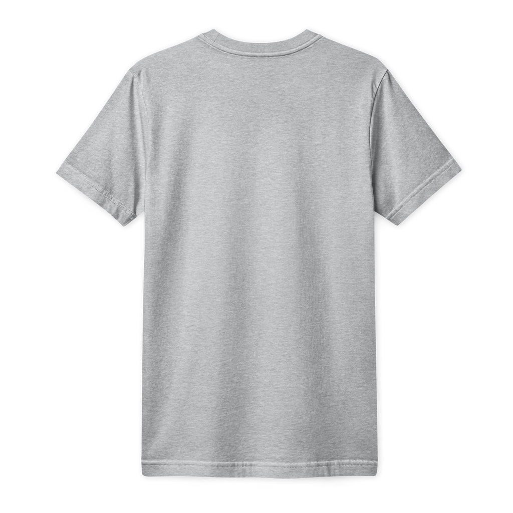 Signature Ring Spun Cotton Fine Jersey Heather Grey T-Shirt