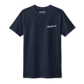 Signature Ring Spun Cotton Fine Jersey Navy Blue T-Shirt